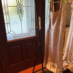 Show Me Your MuMu Satin Wedding Dress in Cream